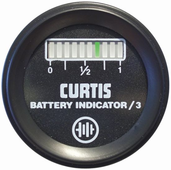 Picture of Curtis Battery Gauge 12-48 Volt