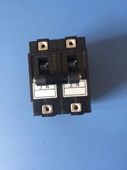 CIRCUIT BREAKER, 3S 250V AC 2 POLE, resmi