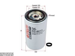 Fuel Filter Spin-on resmi