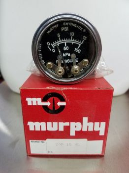 15 PSI OIL PRESSURE GAUGE (HIGH-LOW CUT OFF) resmi