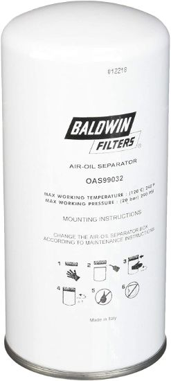 Picture of Compressed air-oil separation