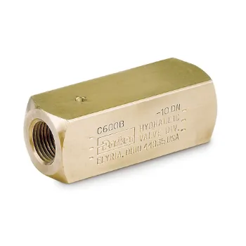 Colorflow Check Valve - NPT resmi