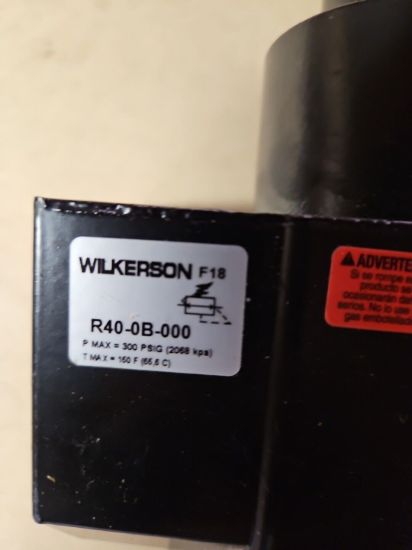 Picture of F18 Air Pressure Regulator 300 PSIG