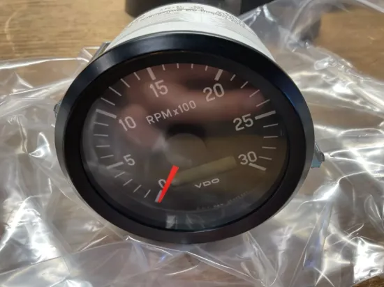 Picture of Tachometer 3.000 RPM 80mm 12-24V