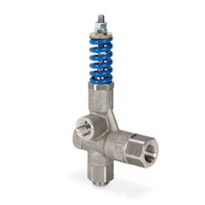 Picture of Stainless Steel Multi-Gun Pressure Sensitive Regulating Unloader - Blue Spring, 1/2in, 21 GPM, 4000 PSI