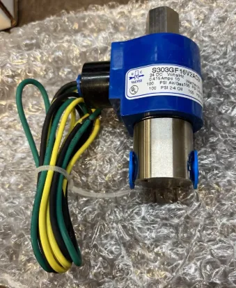 Picture of SOLENOID VALVE 1/8 NPT 3-Way 24vdc 100PSI