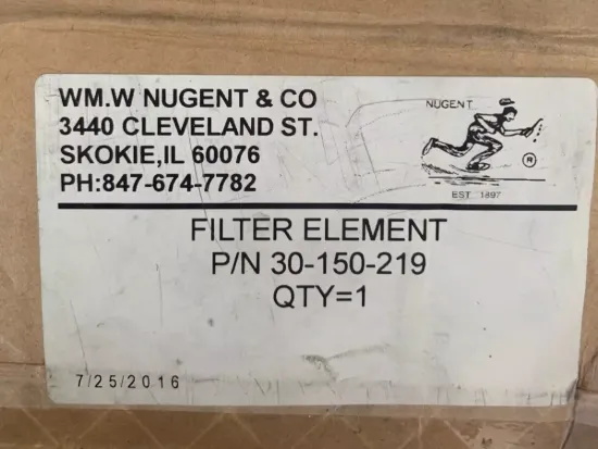 Picture of Hydraulic Filter Element