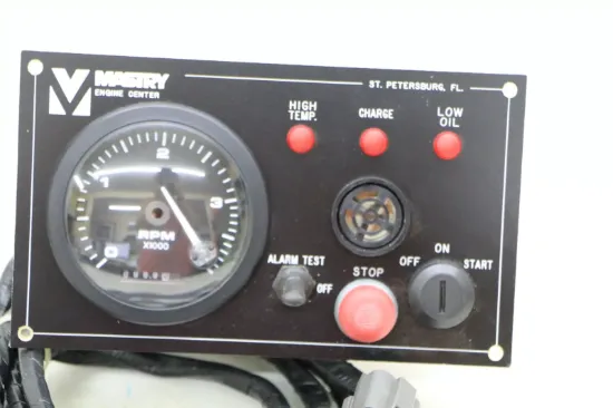 Picture of 4JH Engine Ignition Panel w/ 4K Tachometer and Alarms