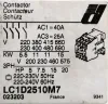 Picture of Telemecanique Contactor 25A 220-240V 50/60Hz 023203 3PH
