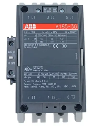 Picture of CONTACTOR 3-P,  110V 50 /60 Hz