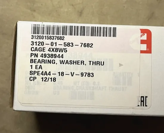 Picture of BEARING,CRANKSHAFT THRUST