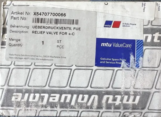 Picture of Relief Valve, 4-Cyl.