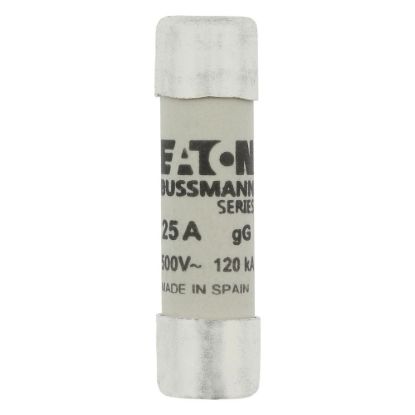 Picture of BUSSMANN CYLINDRICAL FUSE 10 x 38 25A GG 500V AC