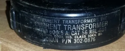 Picture of CURRENT TRASFORMER