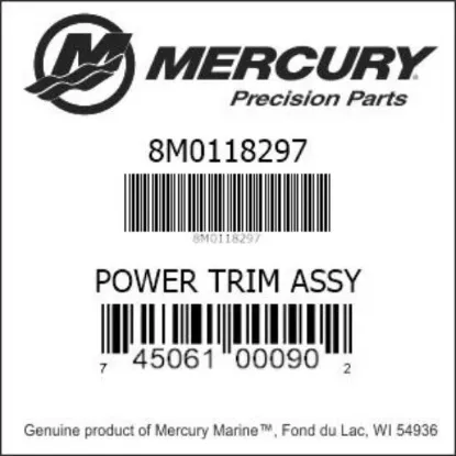 Picture of POWER TRIM ASSY